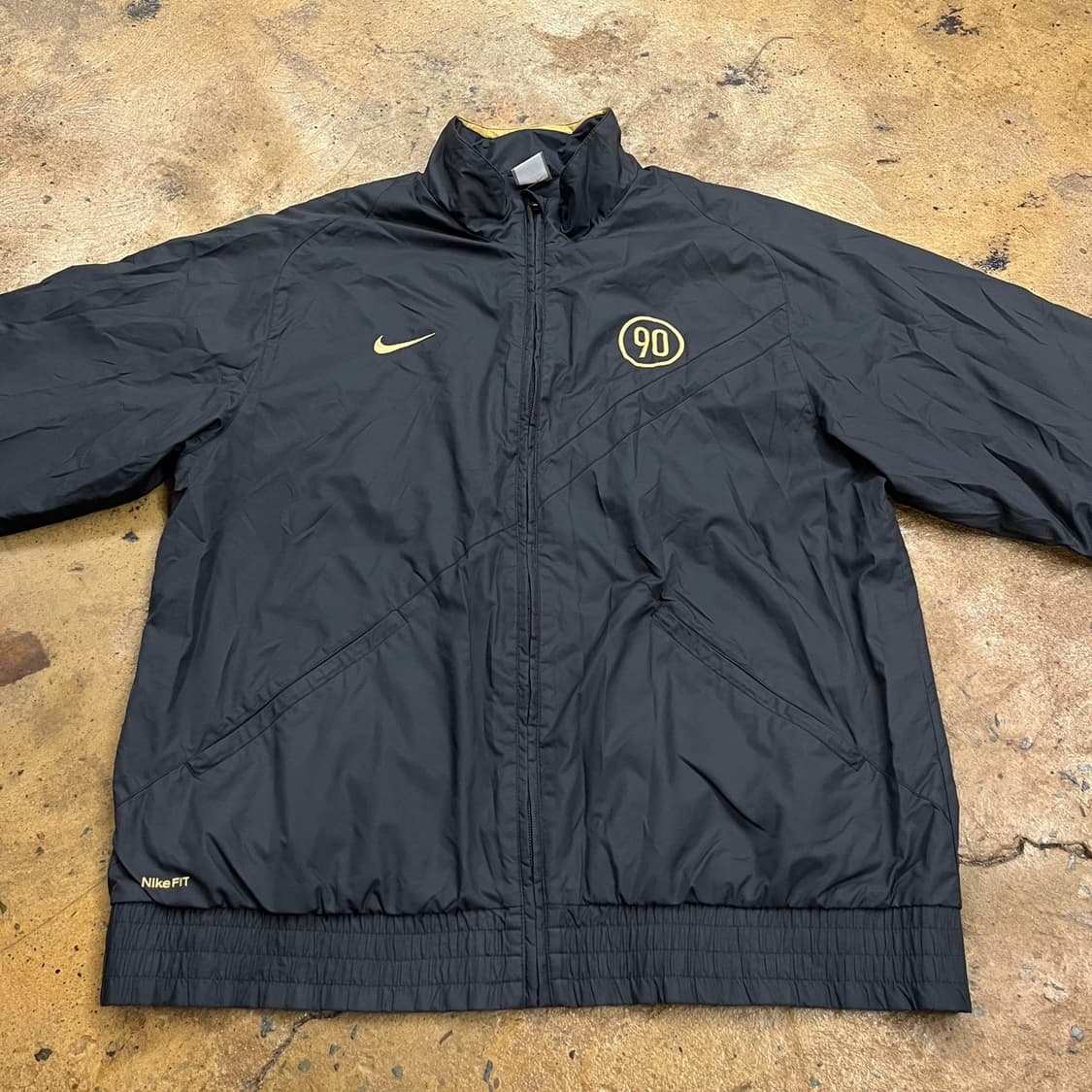 [정품/105,xl] 나이키 토탈90 검금 바람막이 자켓 b8 상품이미지3