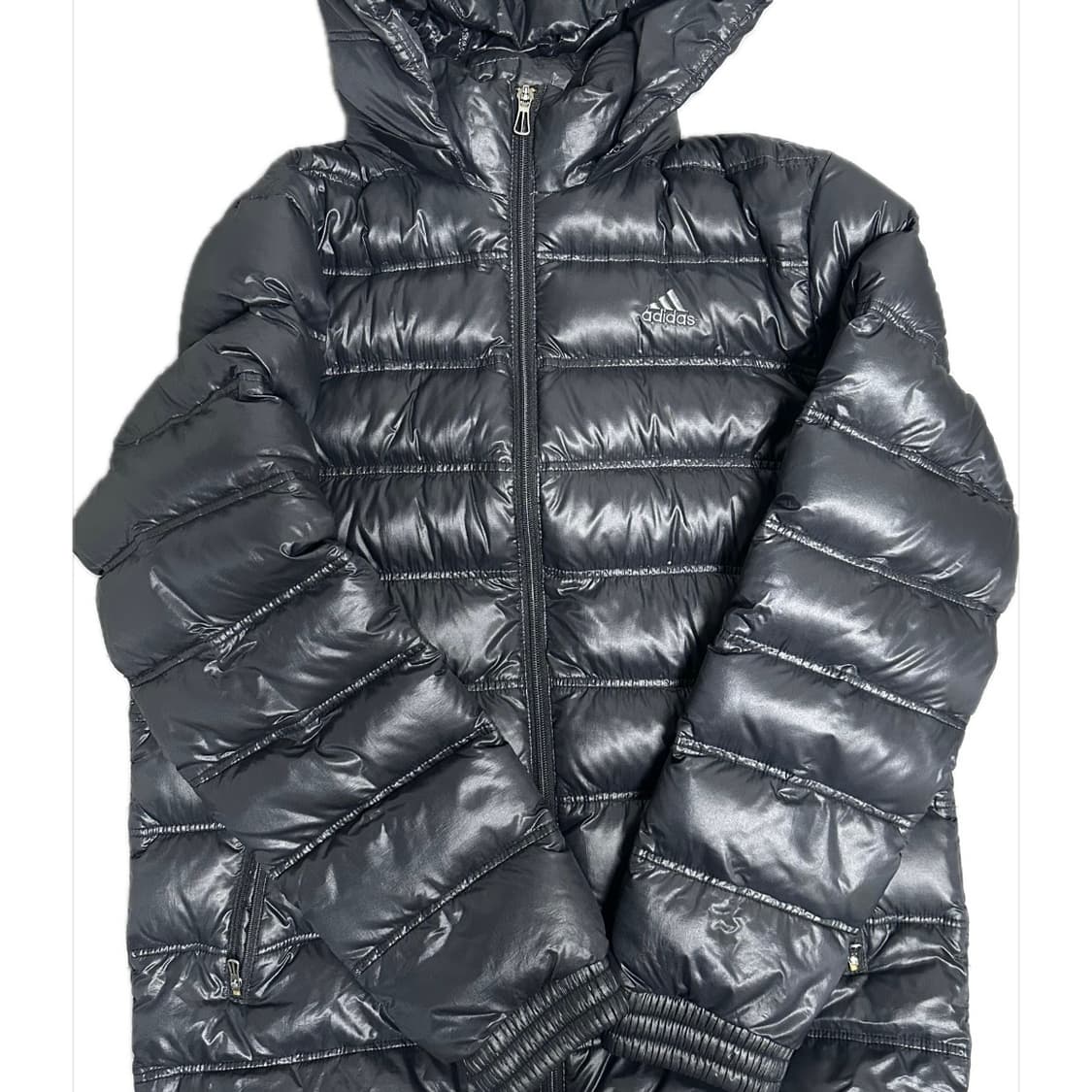아디다스 경량패딩 블랙 M(95) 상품이미지1