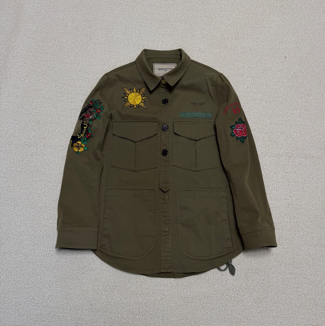 쟈딕앤볼테르 타투 야상 자켓 상품이미지1