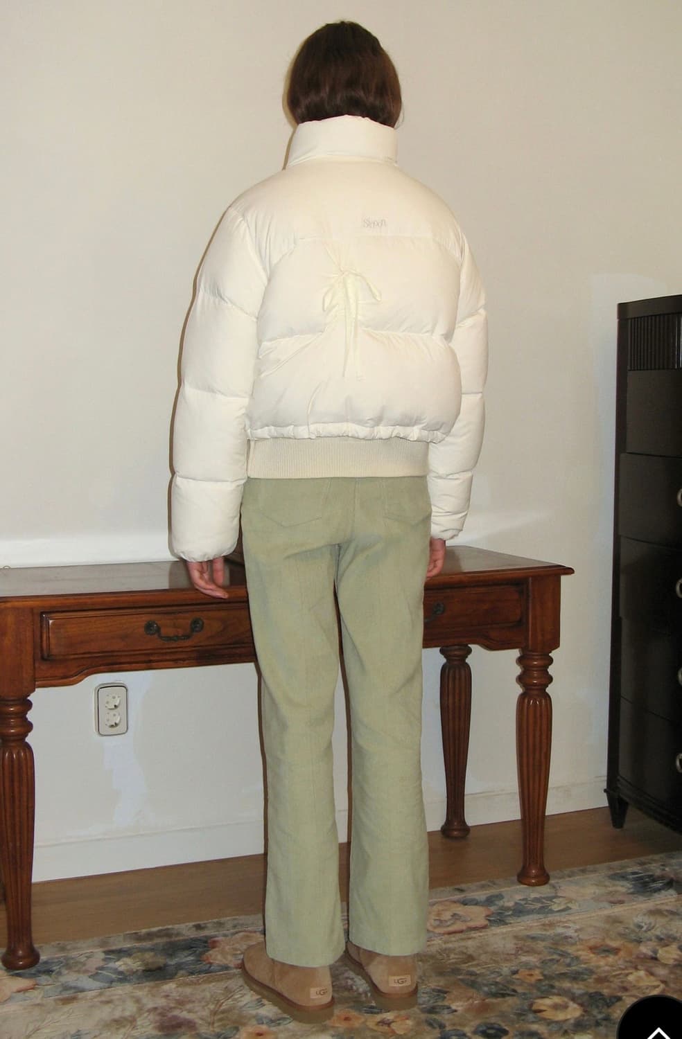 SINOON 리본디테일 푸퍼 자켓 / 패딩 상품이미지3