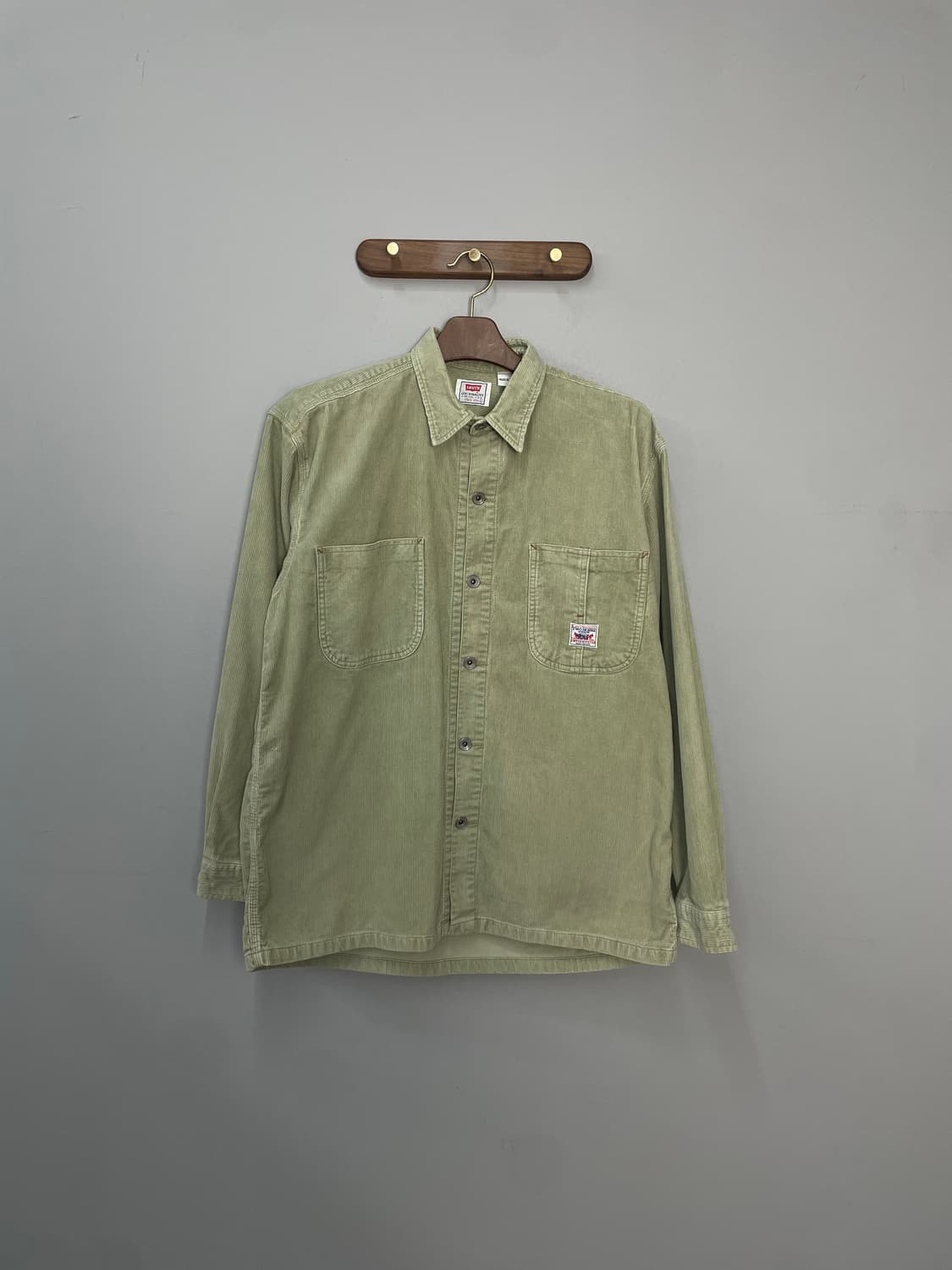 리바이스 투포켓 코듀로이 워크 셔츠 H2204 상품이미지2