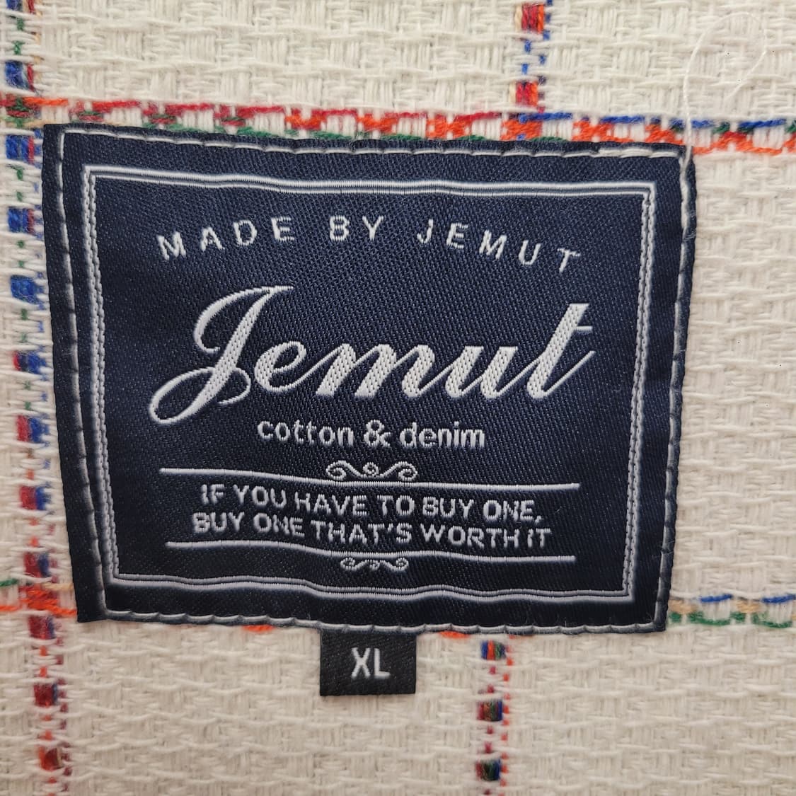 Jemut 제멋 트위드 셔츠 자켓 아이보리 상품이미지4