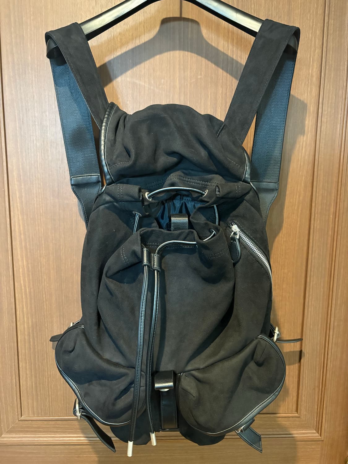 르아브 앨버트 스웨이드 럭색 블랙 상품이미지5