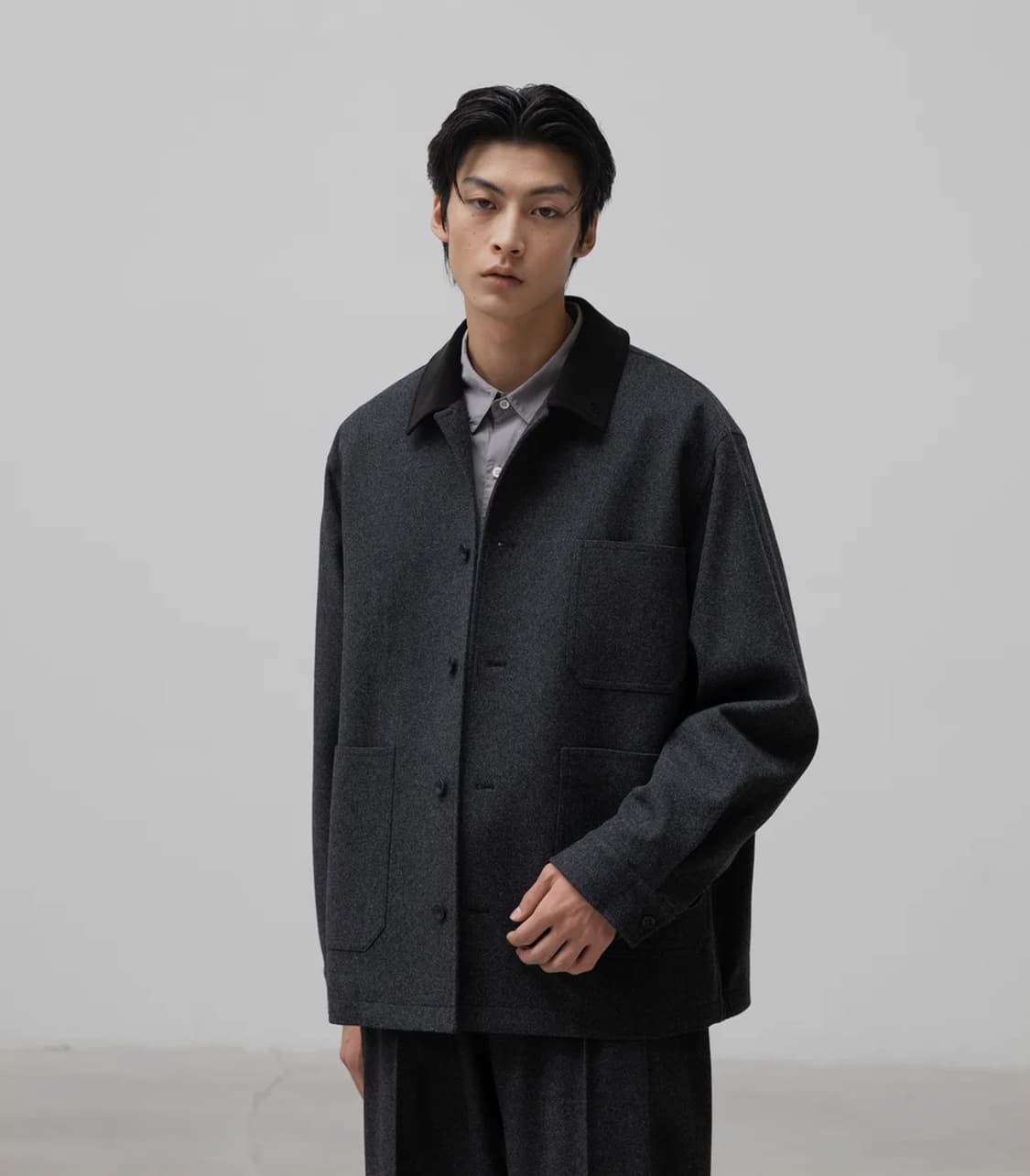 어나더오피스 산티아고 캐시미어 워크자켓 02 상품이미지2