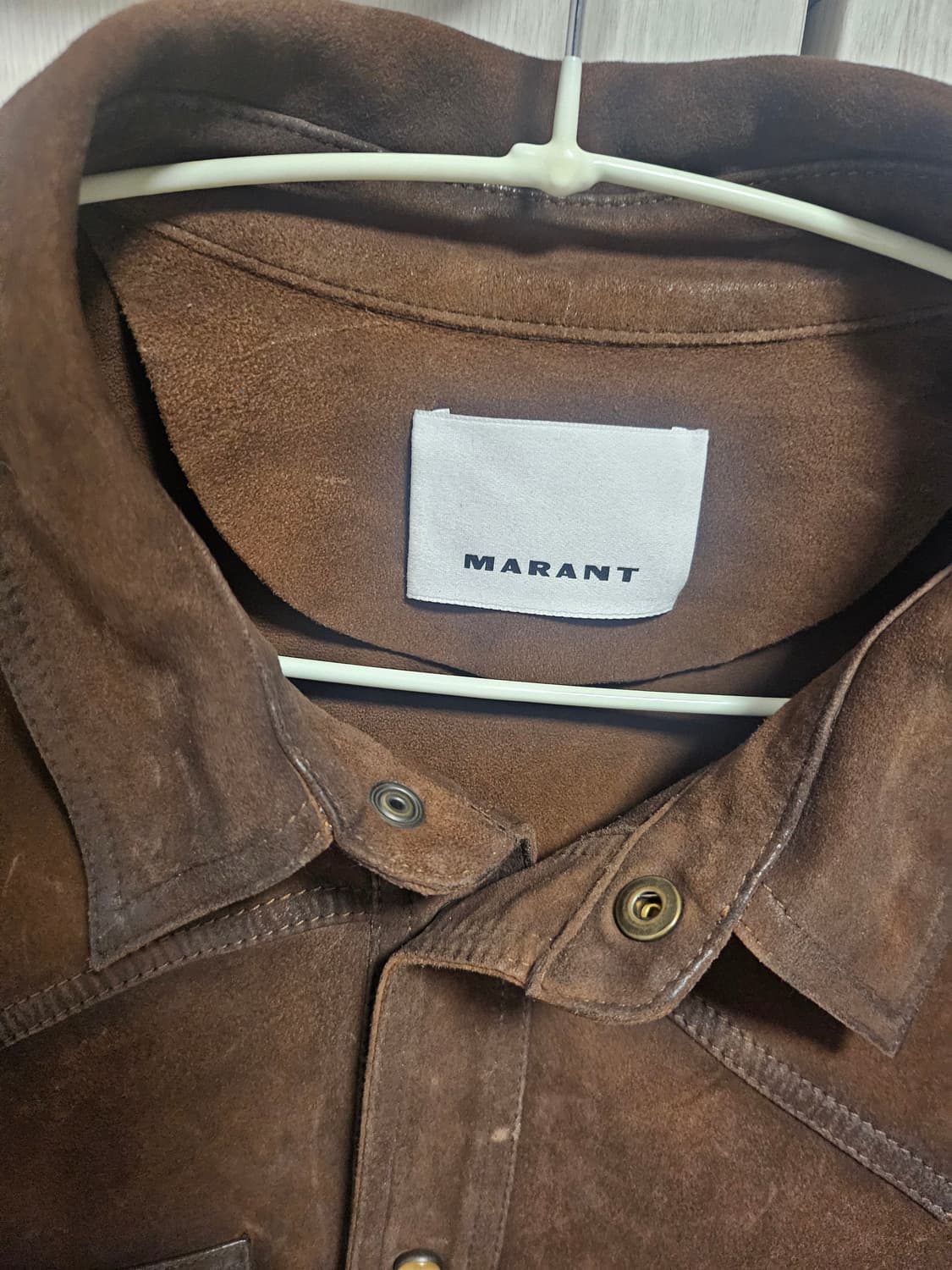 이자벨마랑 아드리안 스웨이드셔츠 상품이미지4