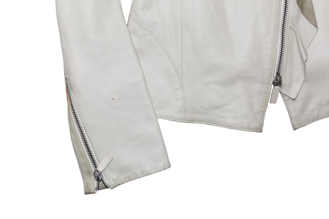 Emporio Armani 엠포리오아르마니 2WAY 램스킨 레더 자켓 상품이미지3