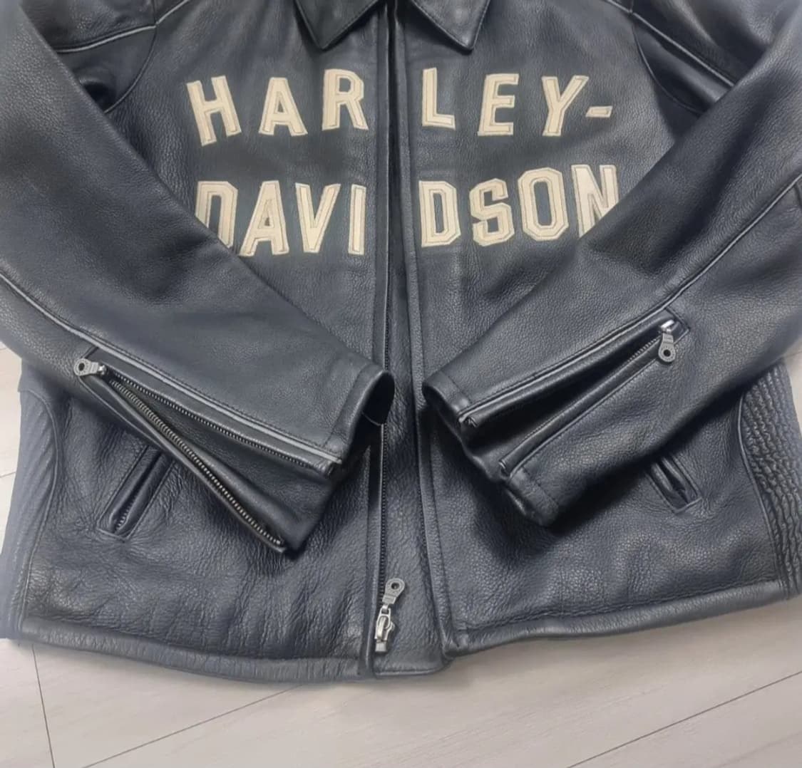 (M) 03년 할리데이비슨 100주년 라이더자켓 할리데이비슨가죽자켓 상품이미지9