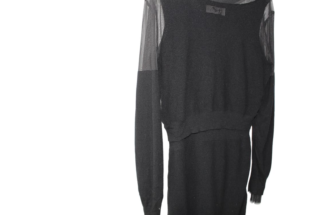 디젤 메쉬 레이어링 원피스 상품이미지7