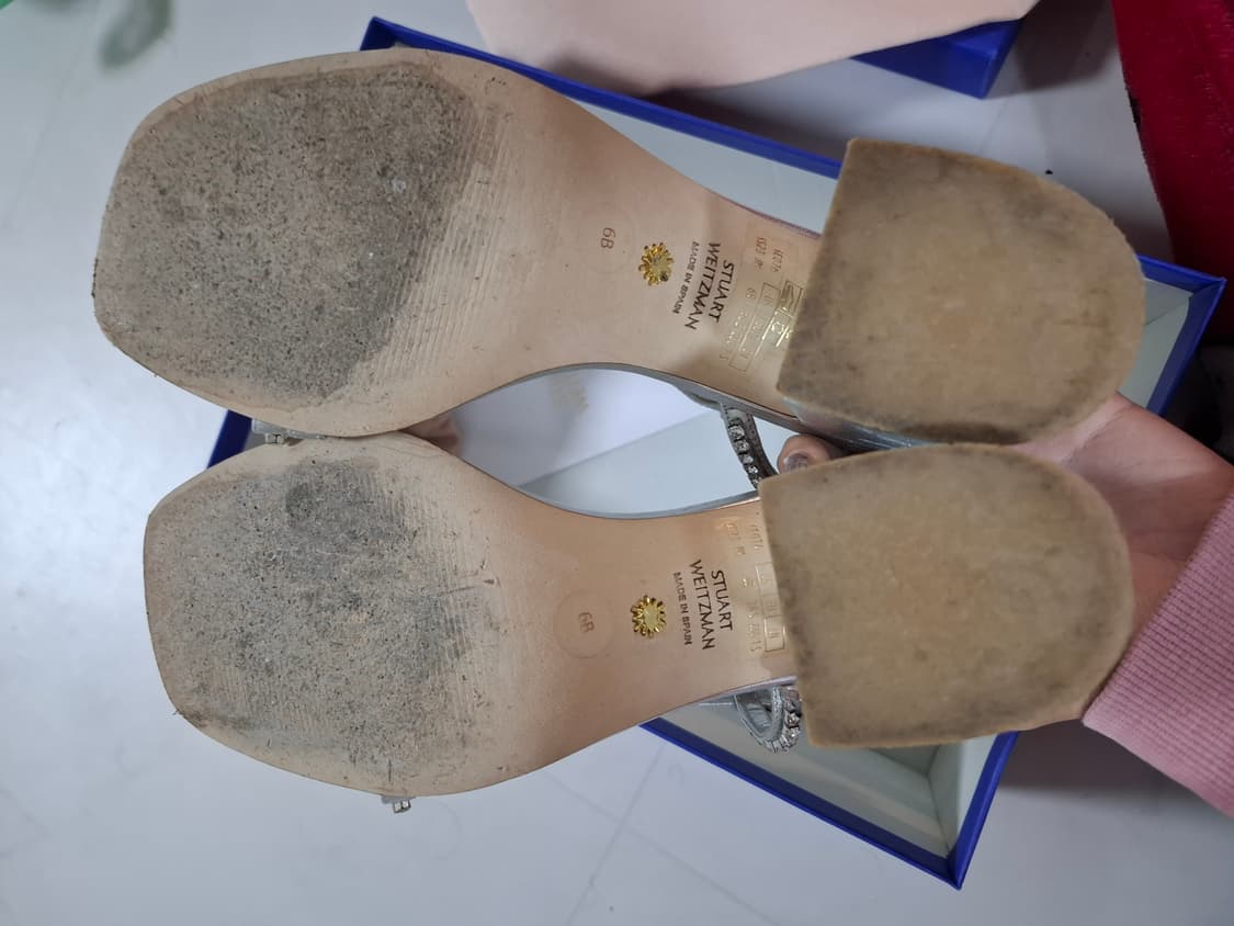 스튜어트 와이츠먼(Stuart Weitzman) 샌들힐 실버 230(6B 상품이미지3