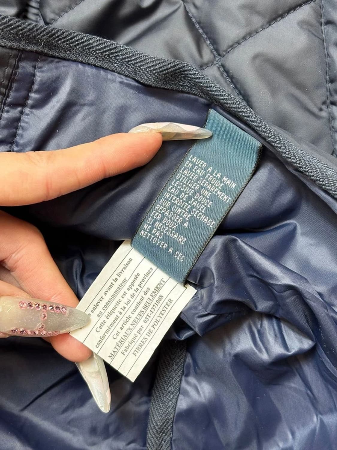 폴로 랄프로렌 00's 클래식 카라 골덴 퀼팅 베스트 PN6597 상품이미지9