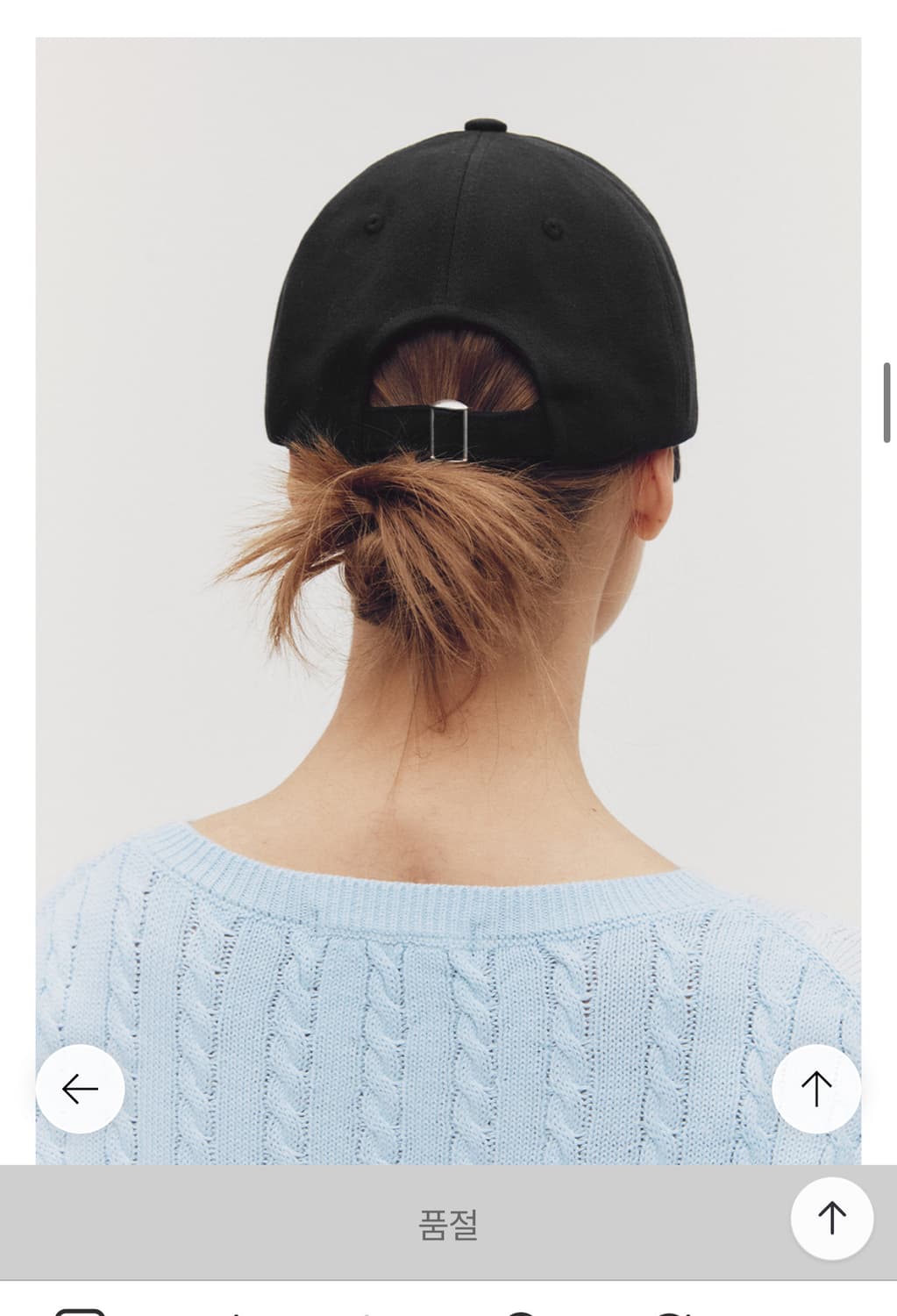 마리끌레르 볼캡 모자 상품이미지7