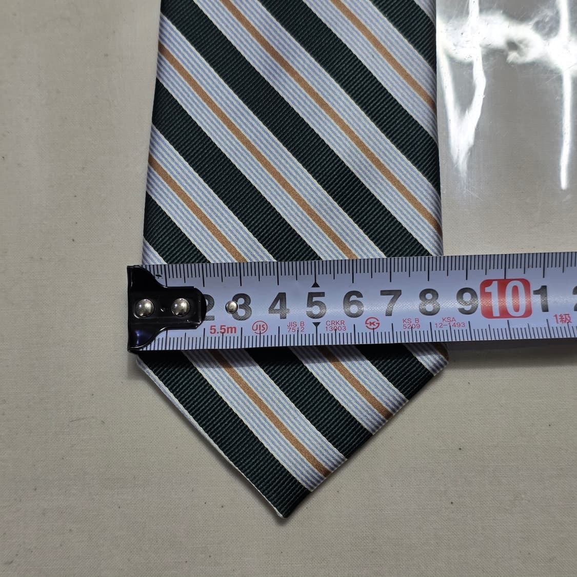 0803 타미힐피거 실크 넥타이 / TOMMY HILFIGER 스트라이프 상품이미지4