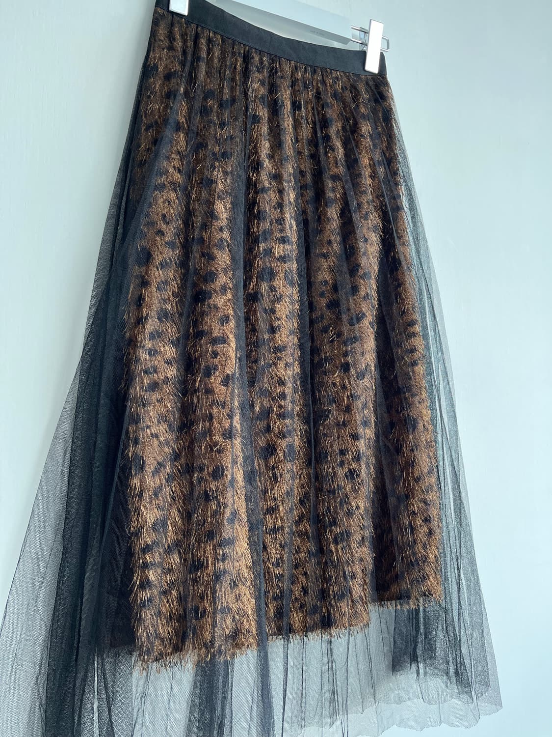 호피 샤 롱 스커트 상품이미지3