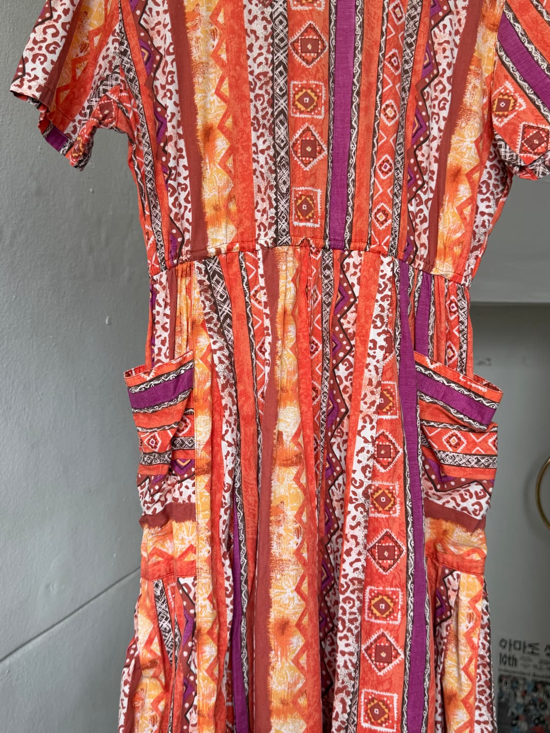 모리걸 에스닉 패턴 원피스 상품이미지7