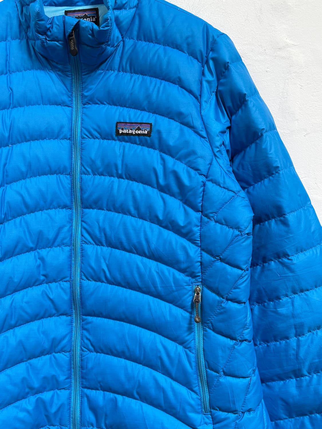 Patagonia 파타고니아 구스다운 경량패딩 블루 S 상품이미지4