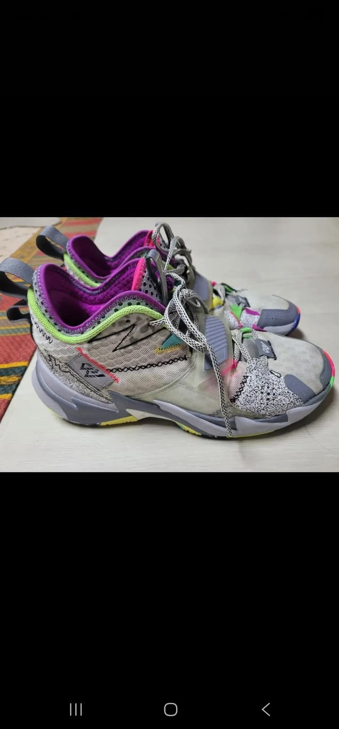 나이키 조던 와이낫제로3 그레이 270 상품이미지1