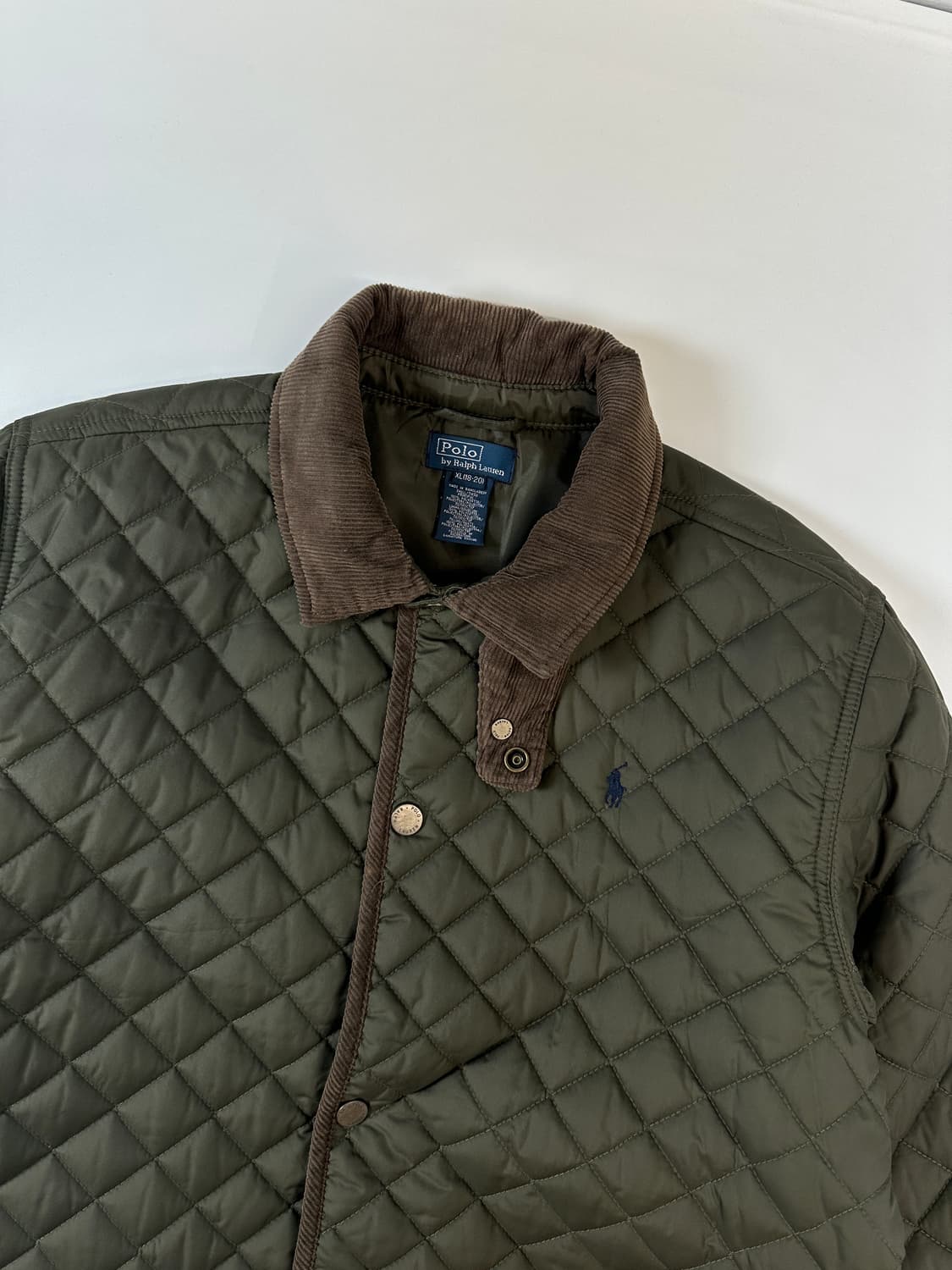 폴로 랄프로렌 코듀로이  퀼팅 자켓  상품이미지1