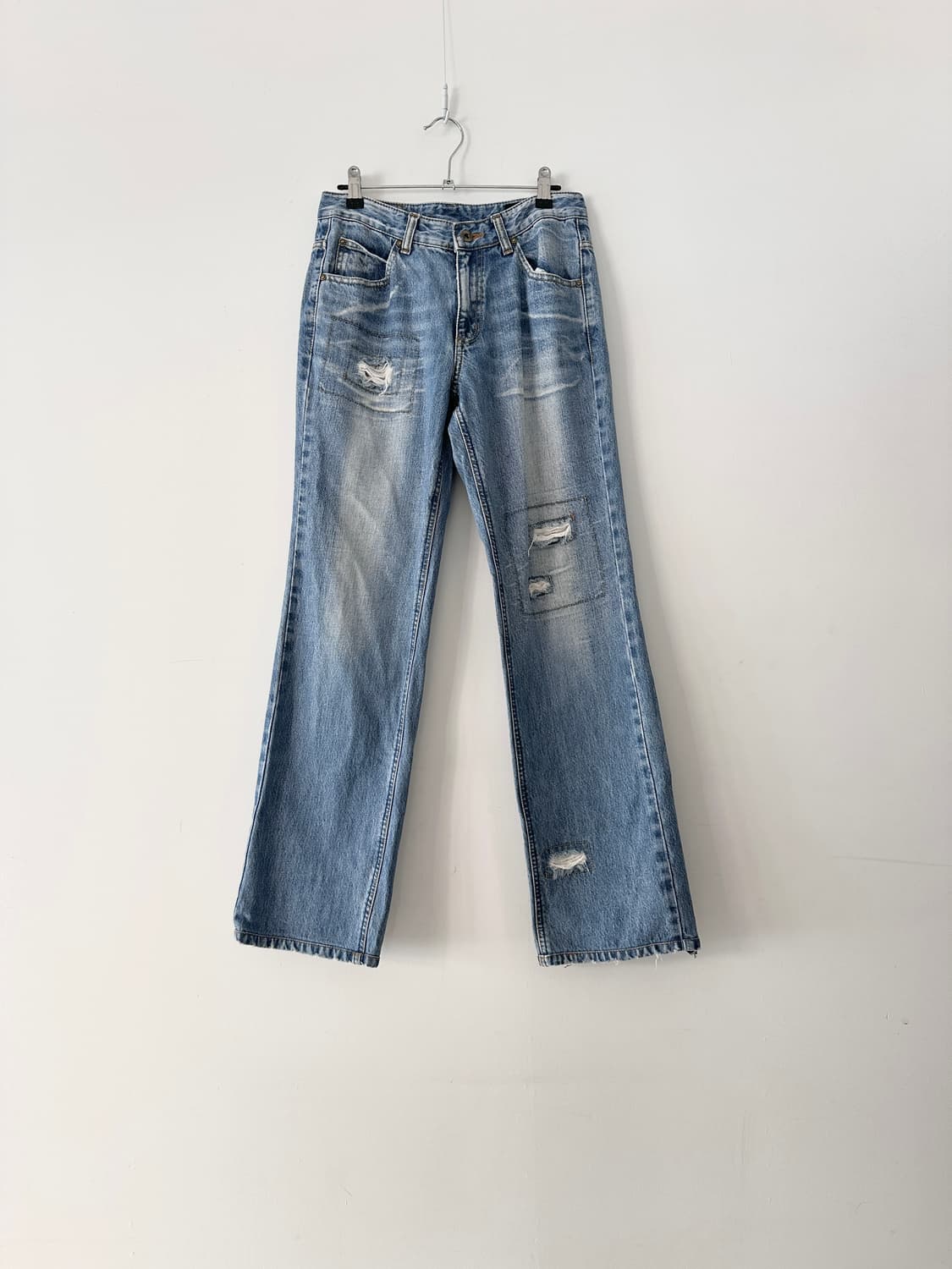 LEE destroyed patch denim pants 상품이미지1