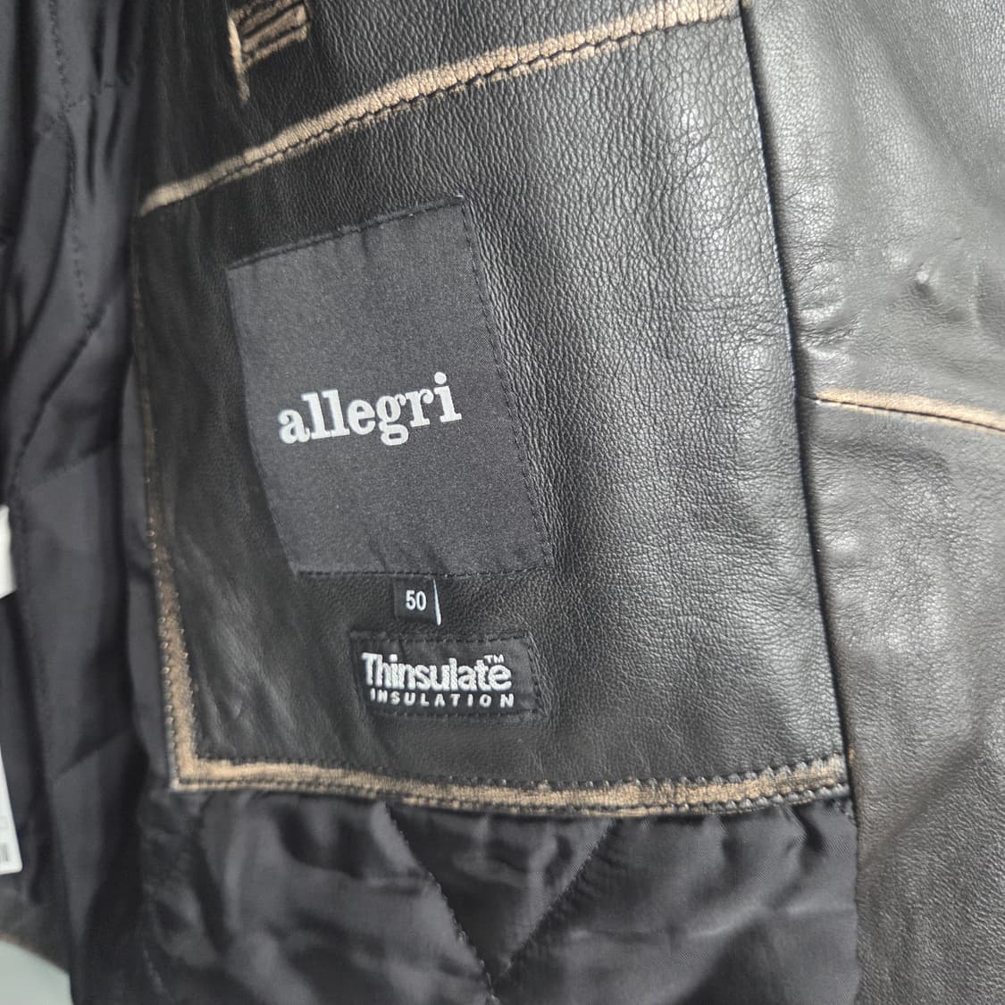 알레그리 이태리 램스킨 레더자켓 50 상품이미지6