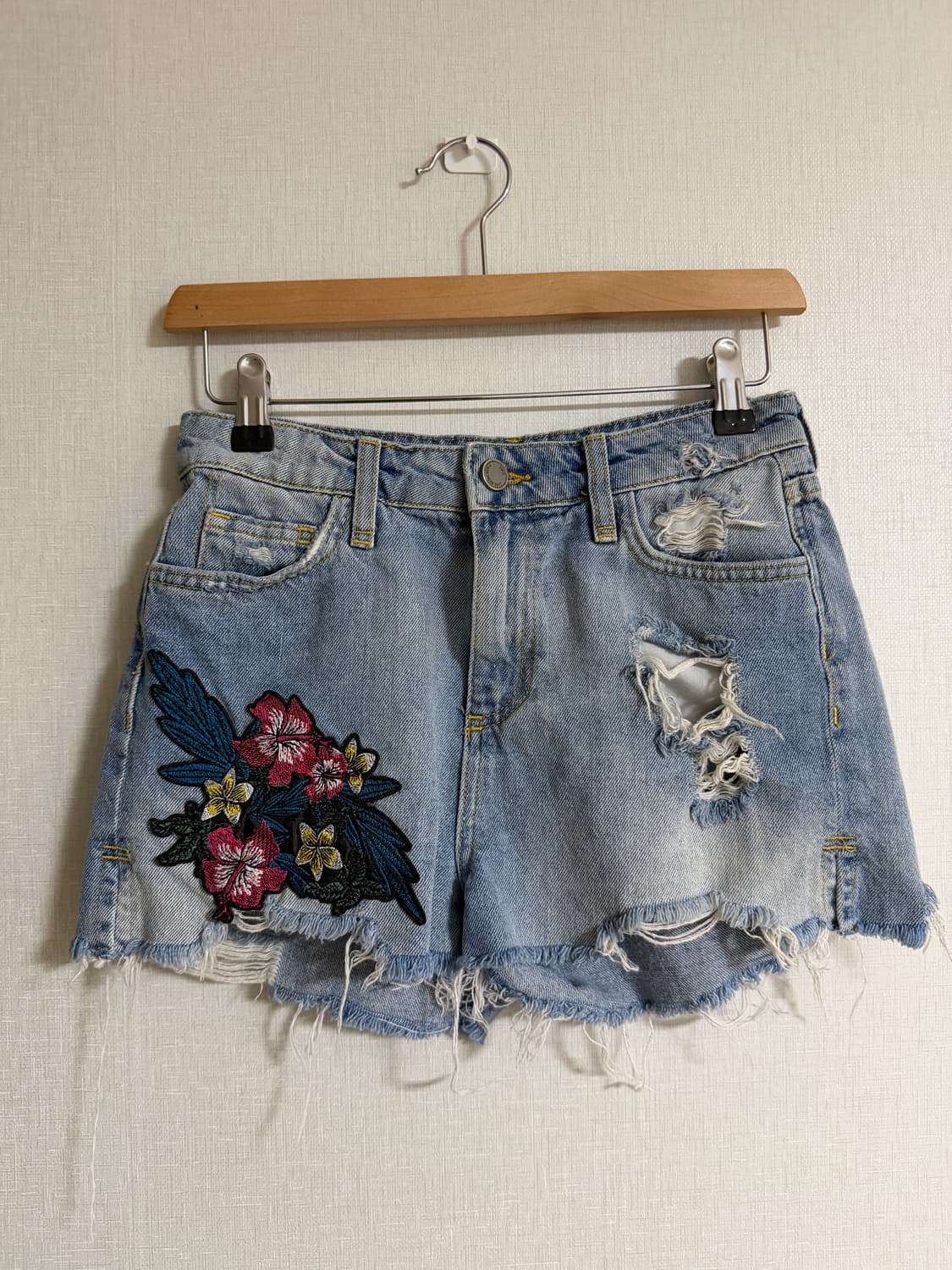 자라 컷오프 데님 반바지 상품이미지1