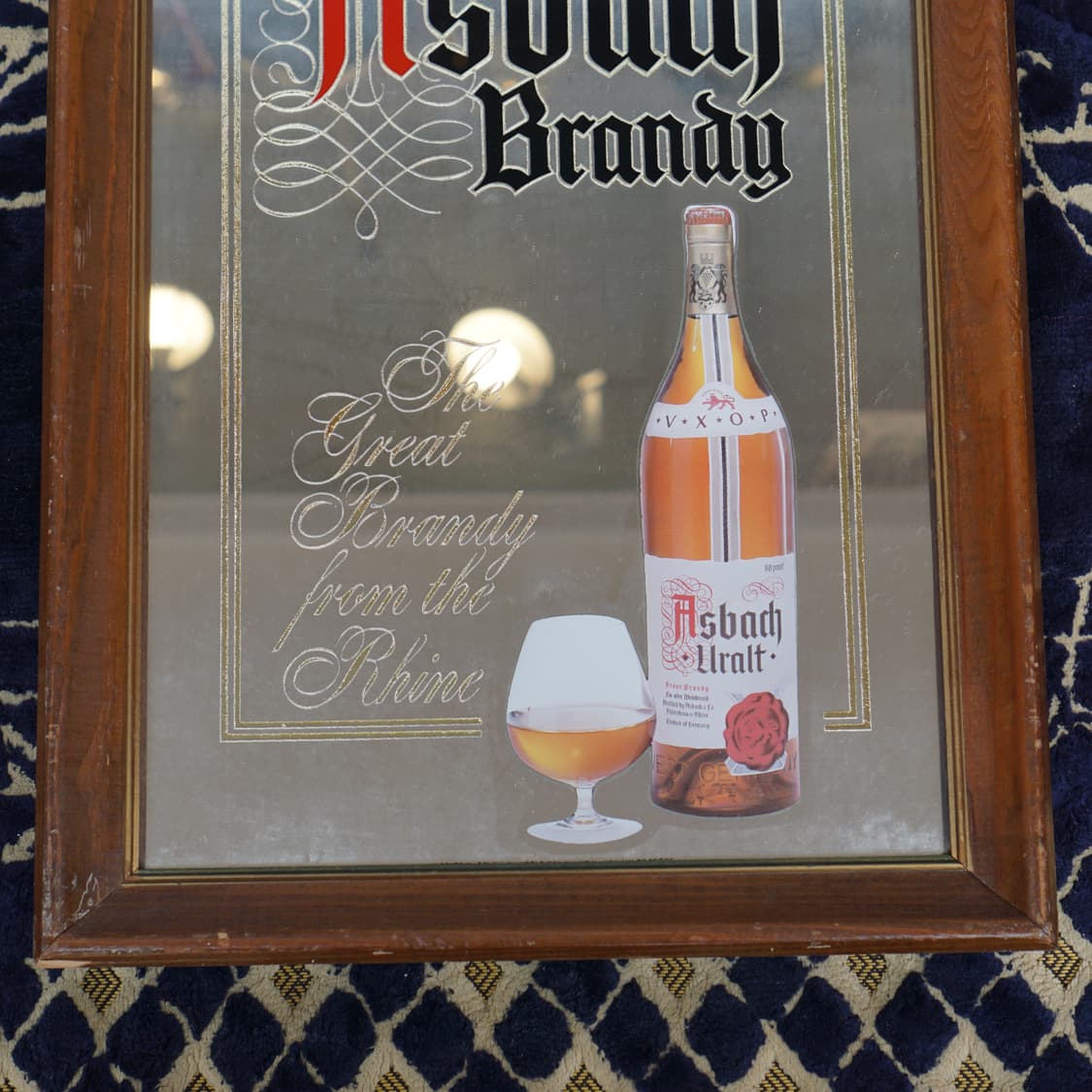 빈티지 소품 Asbach pub 거울액자 상품이미지3