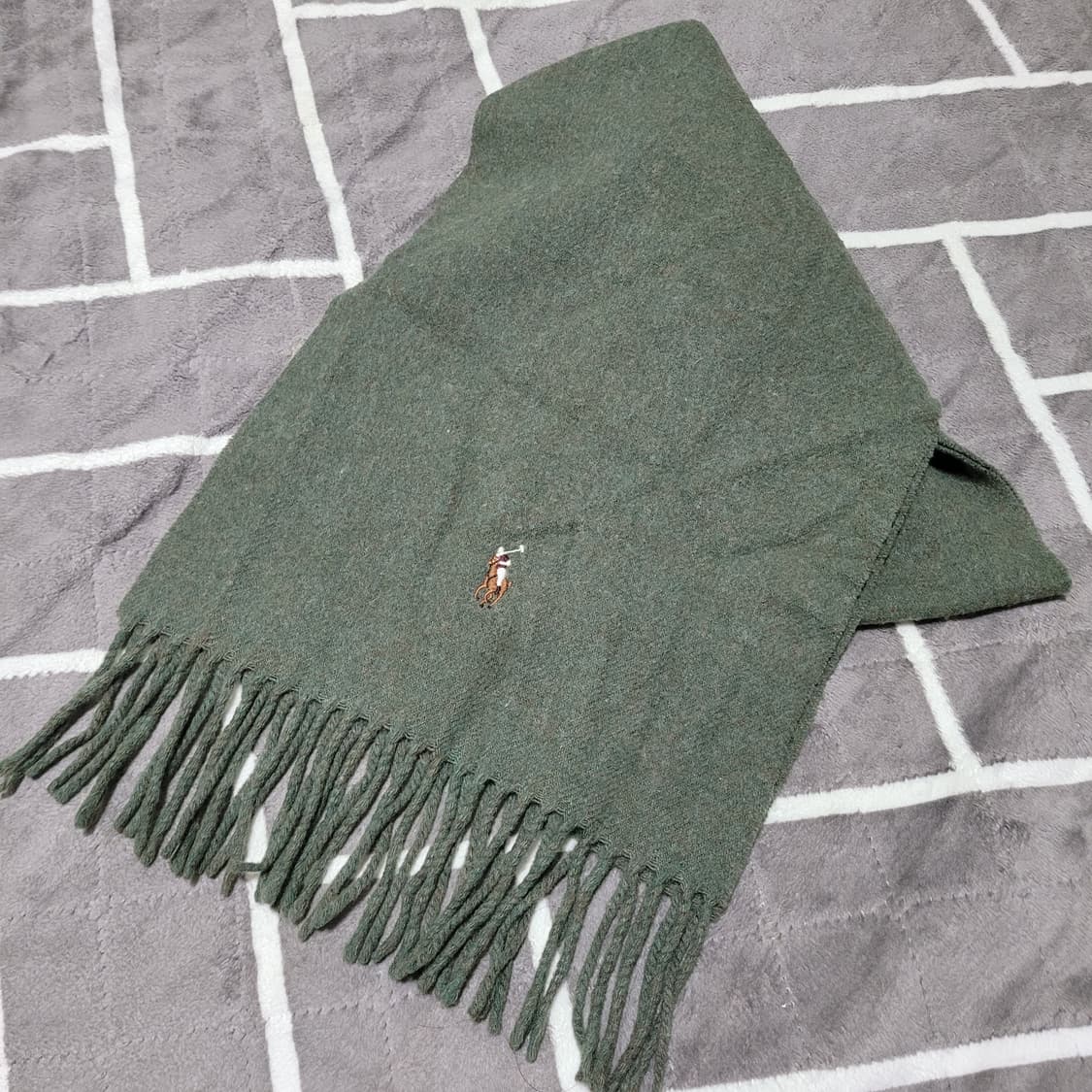 정품 랄프로렌 울 목도리 상품이미지2