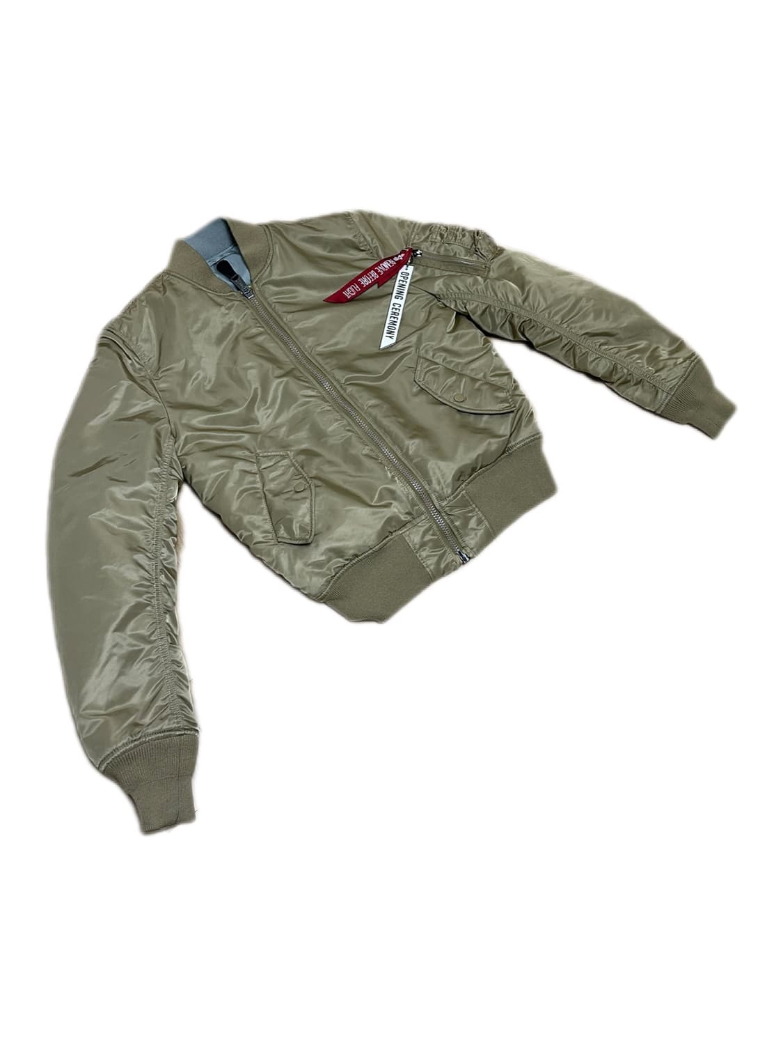 알파인더스트리 오프닝 세레모니 골드 실버 리버시브 ma-1 상품이미지1