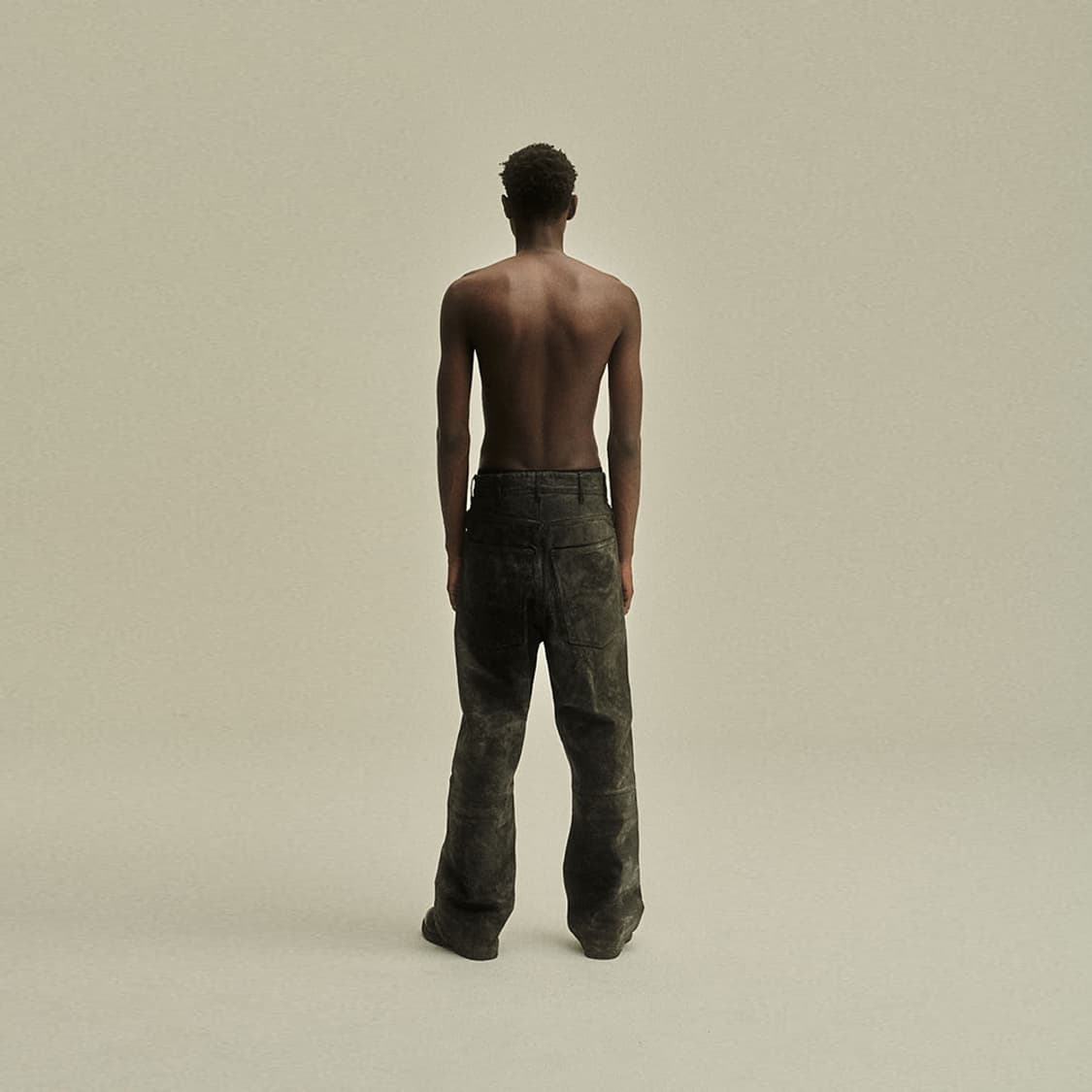 P.L.N. 오일스킨 팬츠 상품이미지2