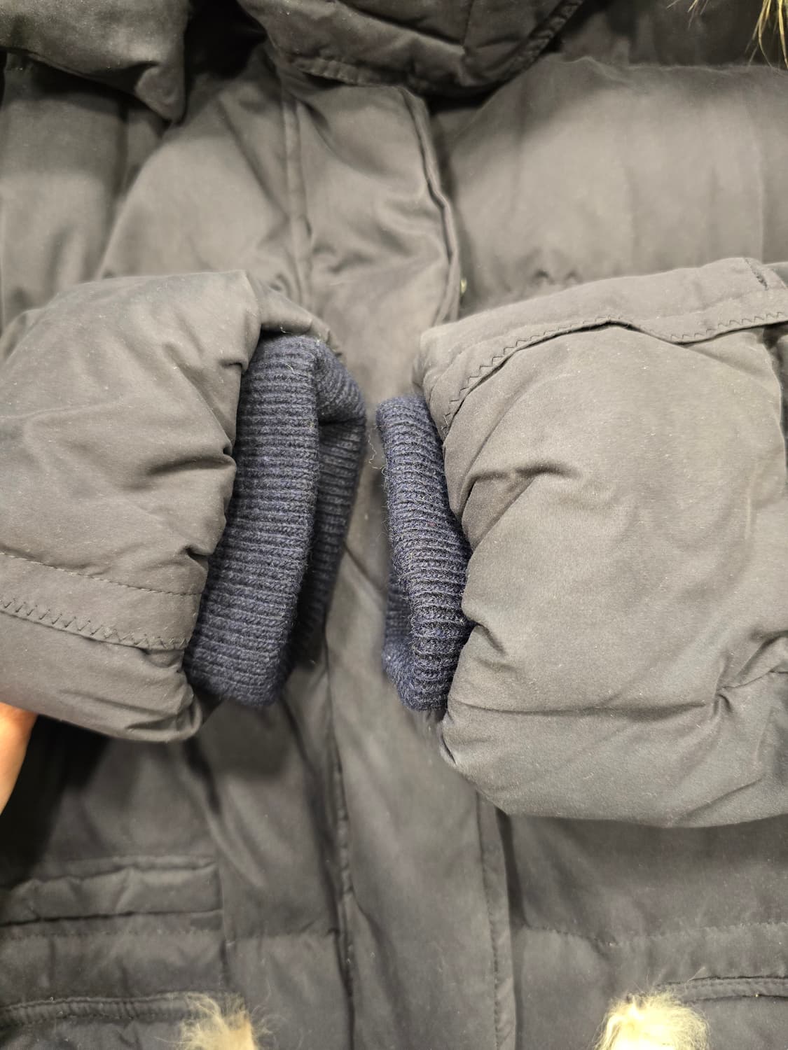 한섬 시스템 SYSTEM 구스다운 롱패딩 66~77 상품이미지6