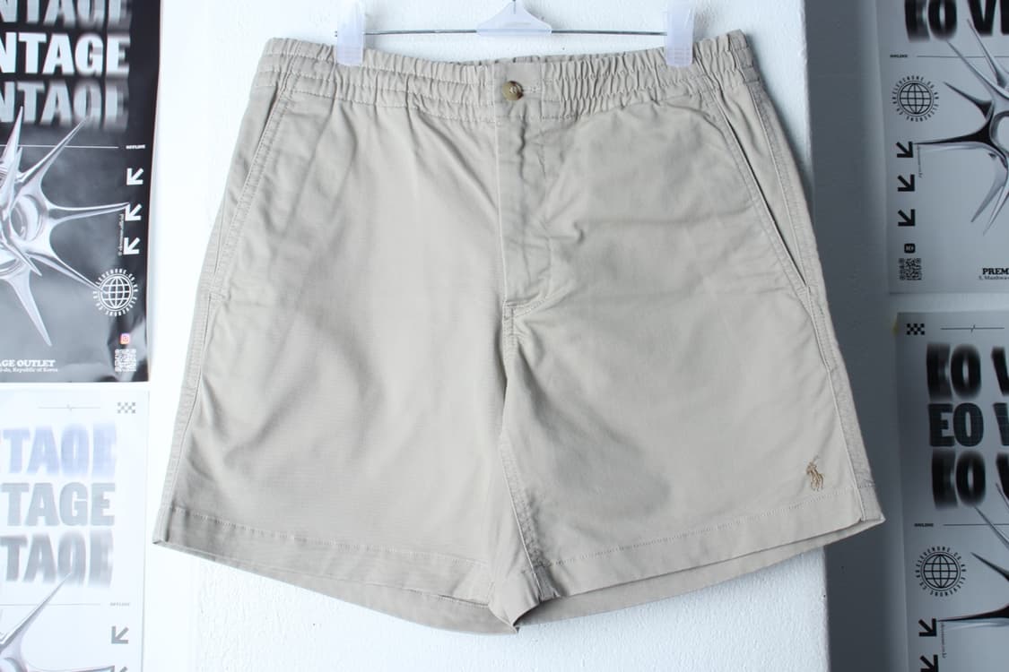(XS-S) 폴로 랄프로렌 반바지 팬츠 밴딩 베이지 포니-P9783 상품이미지2