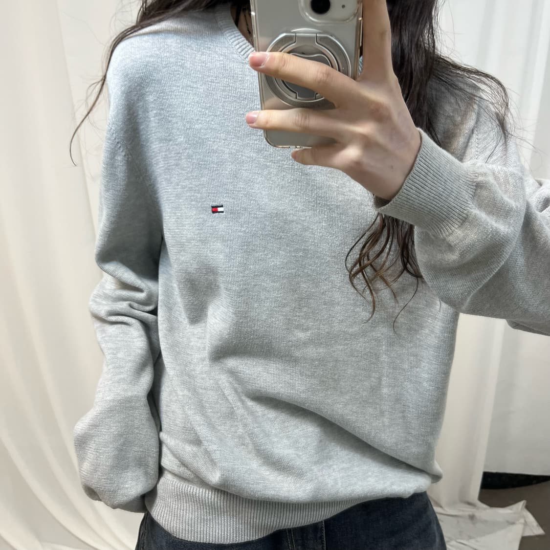 Tommy Hilfiger Grey Knit 상품이미지3