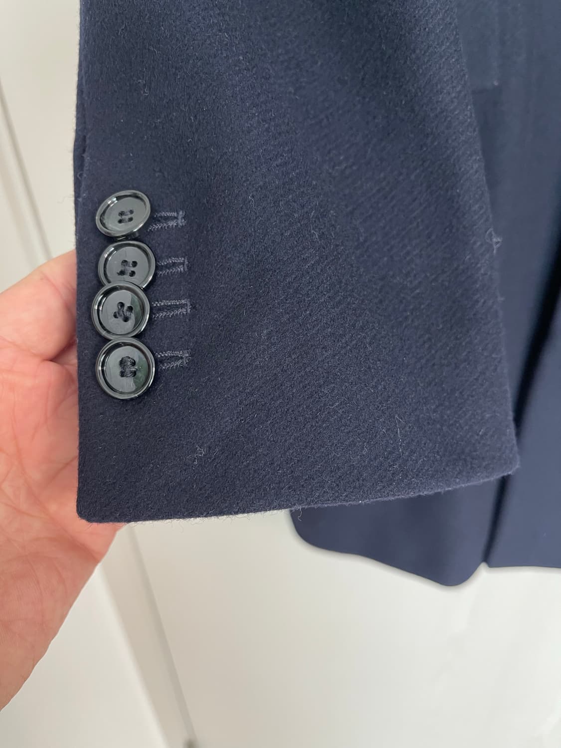 리스(REISS) 채플린(Chaplin) 싱글 울 코트 네이비L 상품이미지3