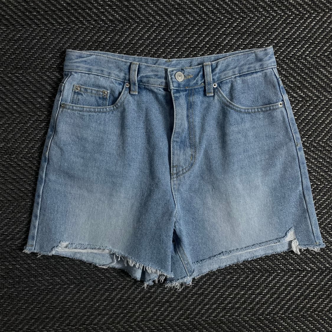 빈티지 우먼스 커팅 데님 숏 팬츠y 3239 상품이미지2