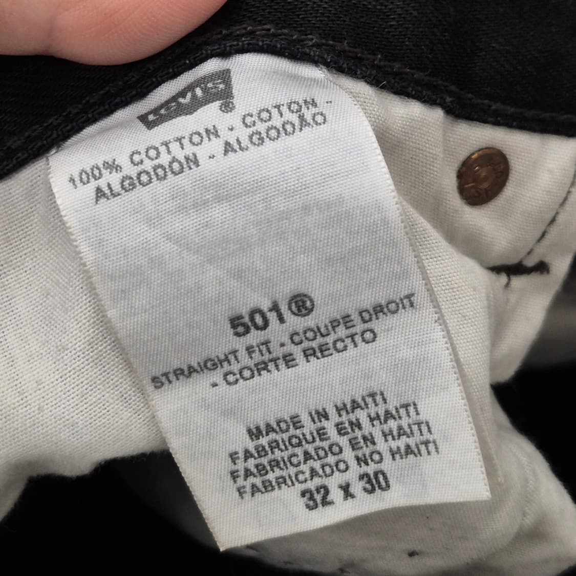 리바이스 501 데님 팬츠 32 상품이미지5