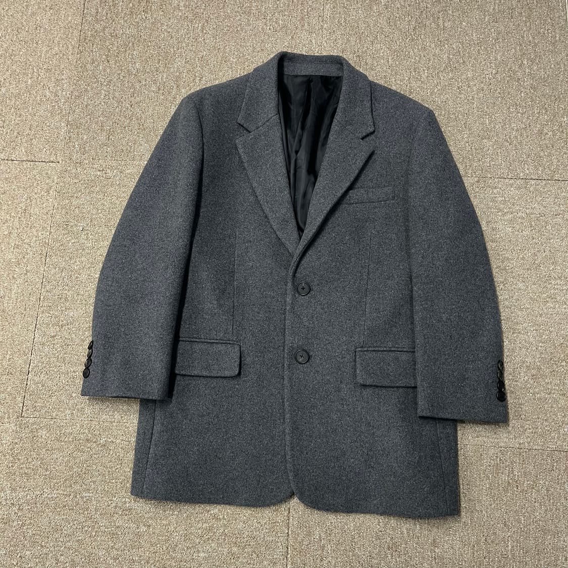무탠다드 울 숄도오버사이즈 블레이저 자켓 상품이미지3