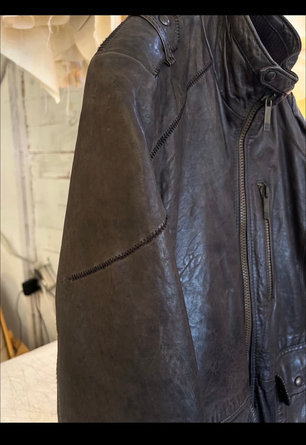 Hugo boss orange 레더자켓 상품이미지3