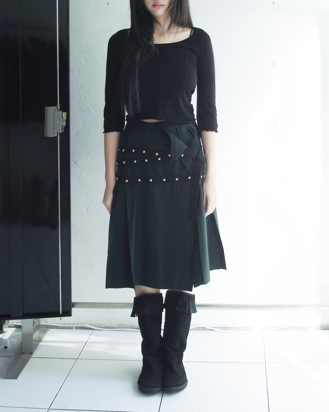 JIL SANDER wool silk blend knit top 상품이미지2