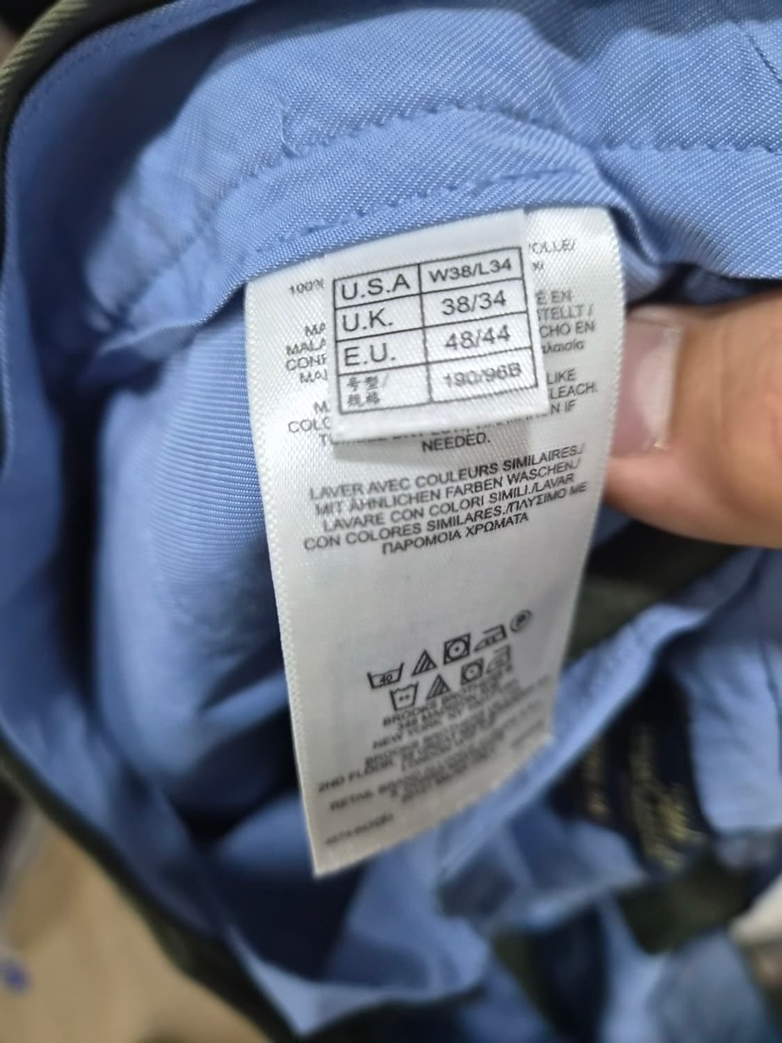 38) 브룩스브라더스 코튼 팬츠 팝니다 상품이미지4