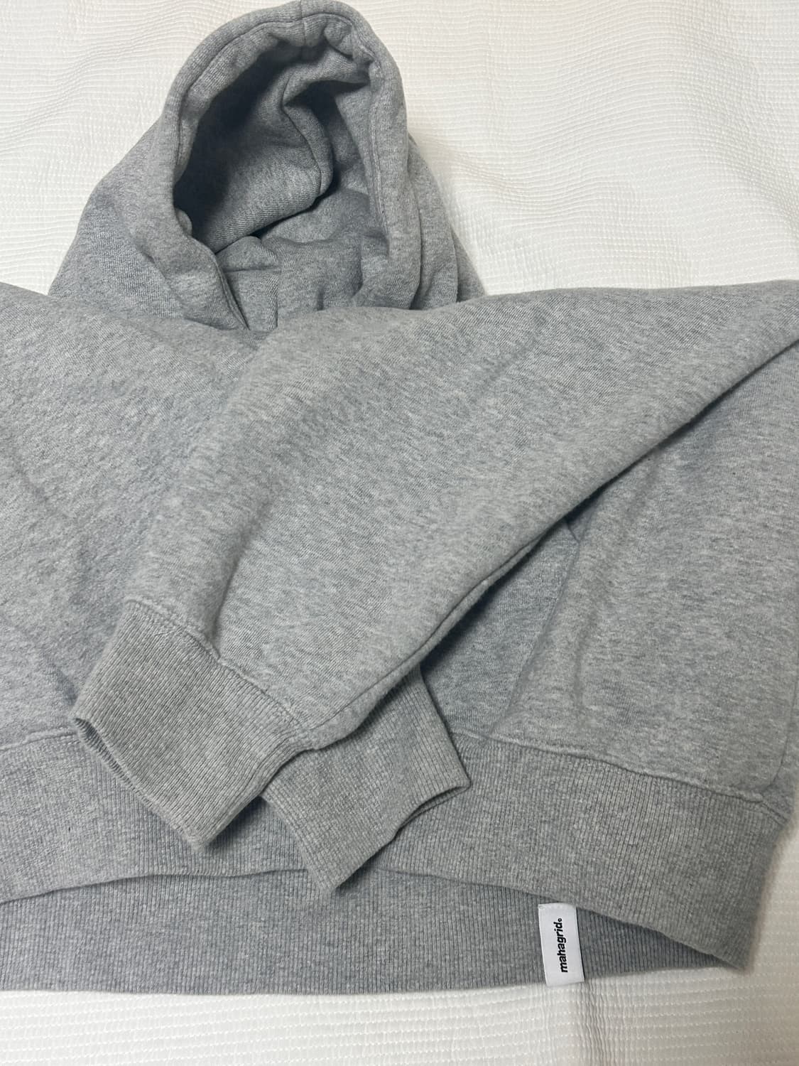 마하그리드x핫휠 콜라보 기모 후드티 S 상품이미지3