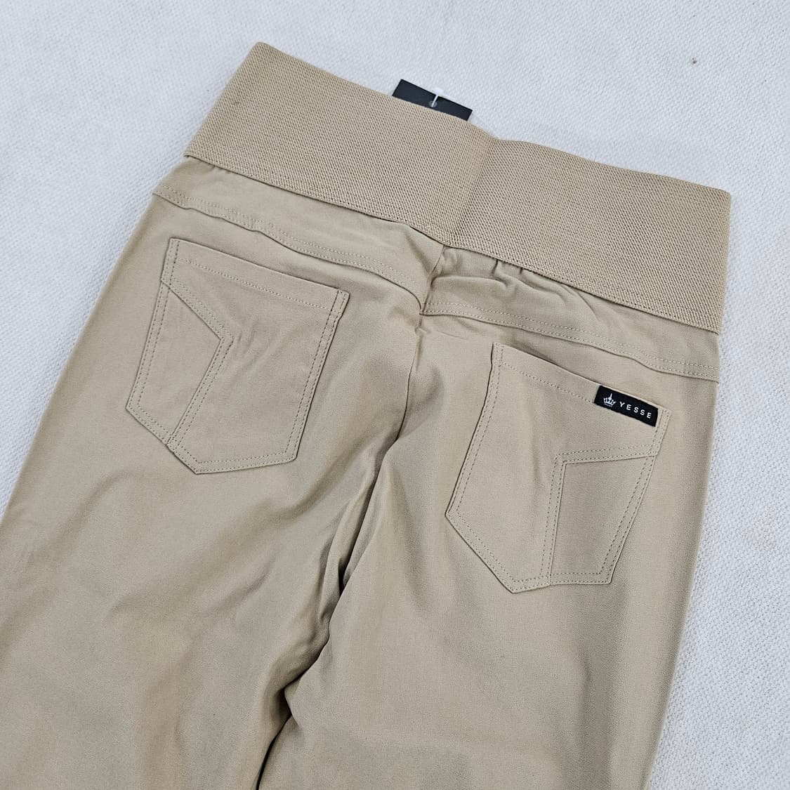 [66] 새상품 예쎄 여성 스판 밴딩 일자 팬츠 0120Y2 상품이미지5