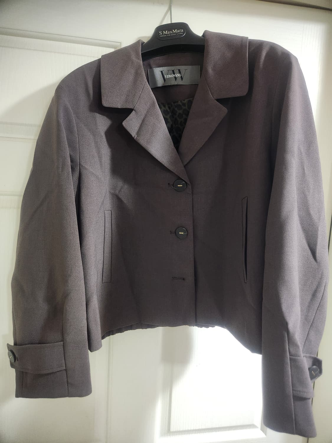 VERA WANG 여성 크롭 자켓 상품이미지1