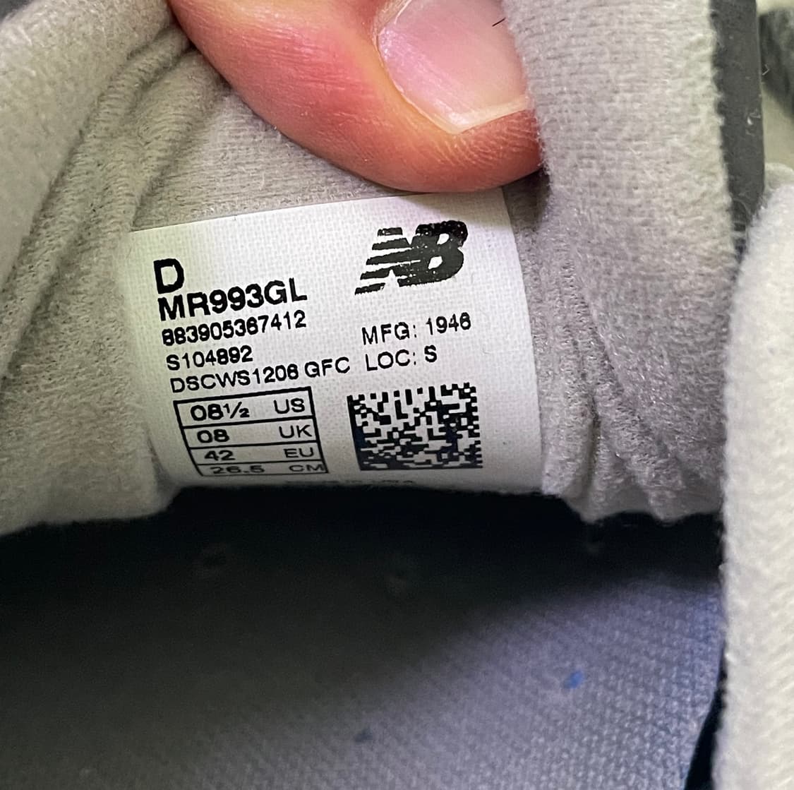 뉴발란스 993 D  265 상품이미지7