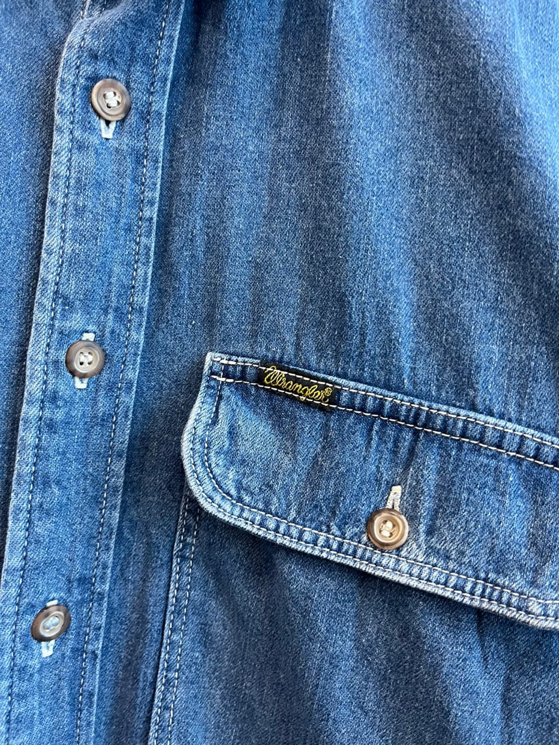 Wrangler 랭글러 데님 셔츠 상품이미지2