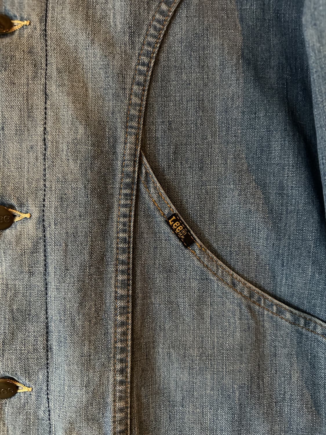 70s USA Vintage Lee Western Denim Jacket 상품이미지5