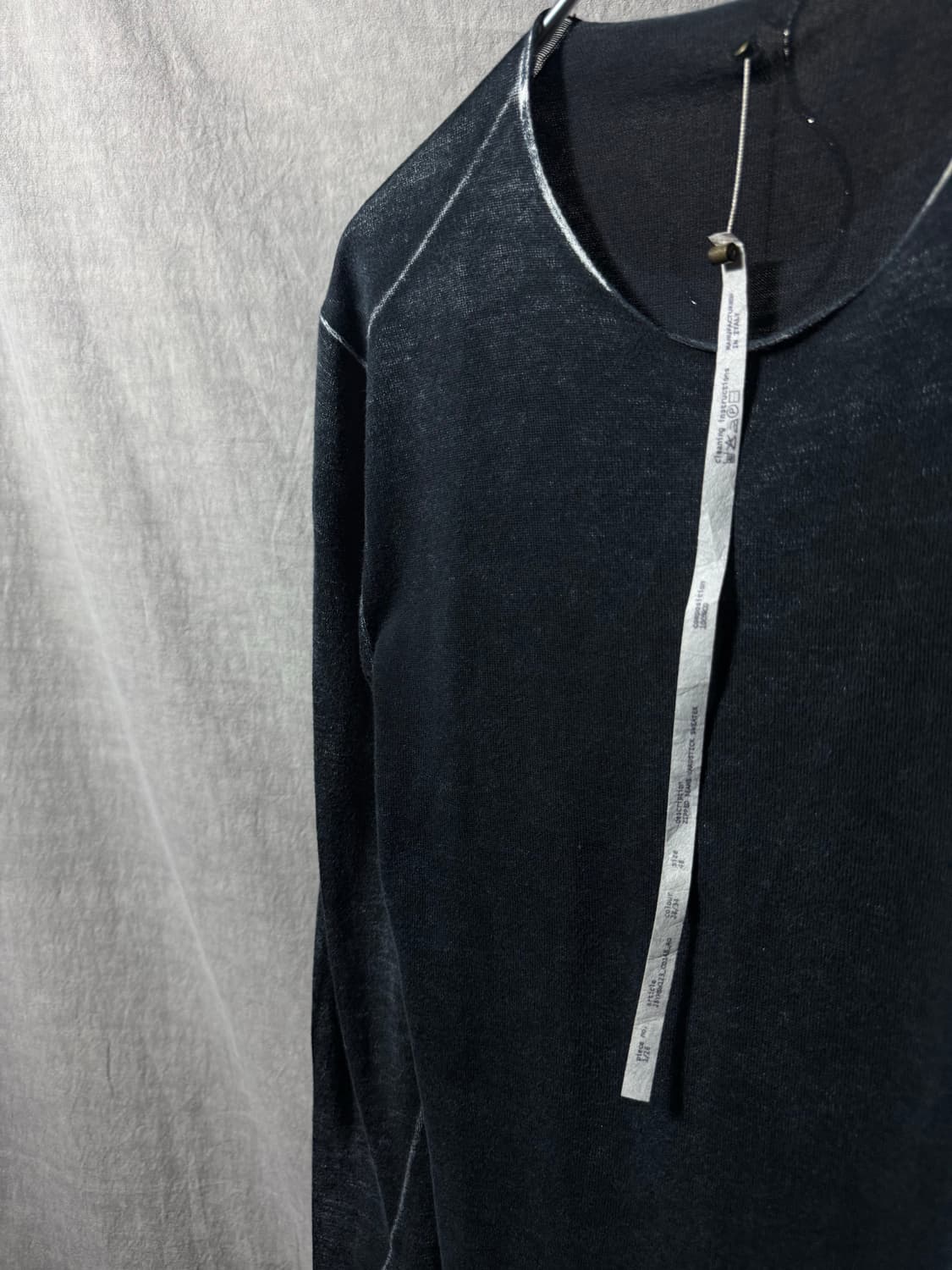 Label Under Construction Seam Knit 상품이미지6