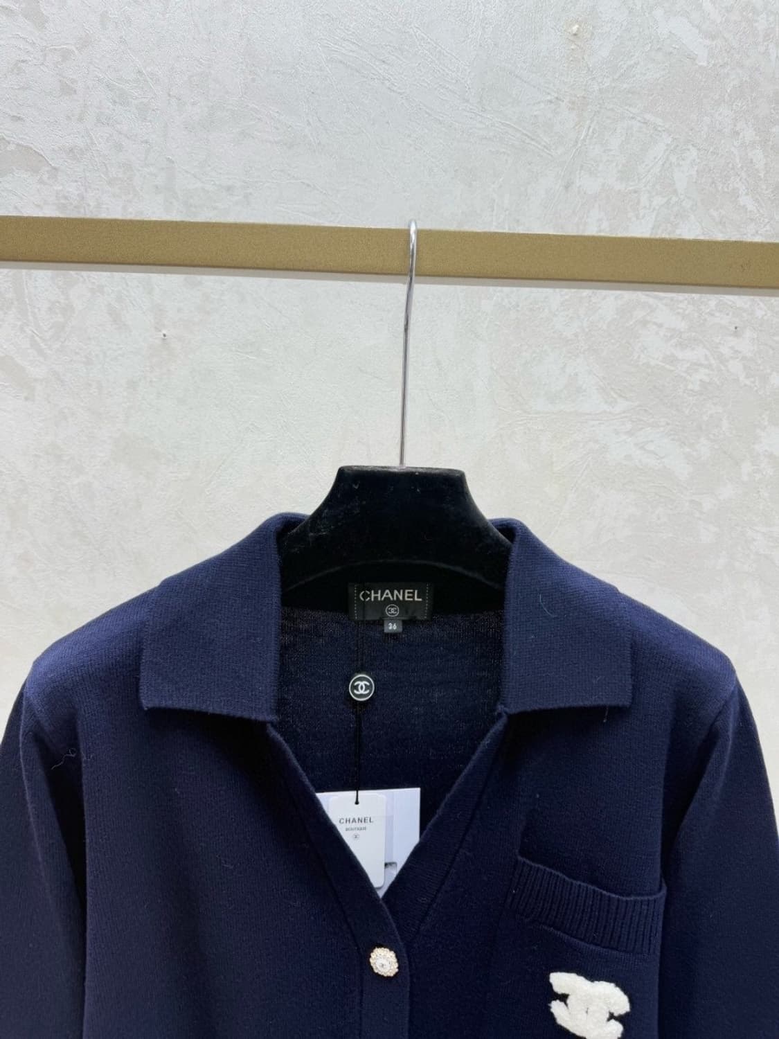 26SS 샤넬 카라울가디건 상품이미지4
