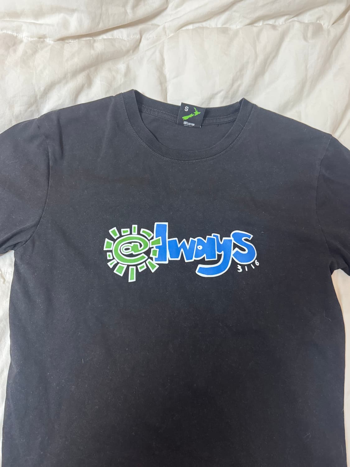 Always 올웨이즈 블랙 티셔츠 상품이미지2