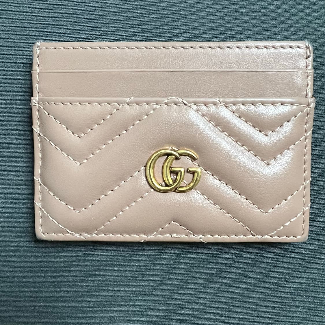 구찌 Gucci 마몬트 마틀라쎄 카드지갑 더스티핑크 상품이미지1