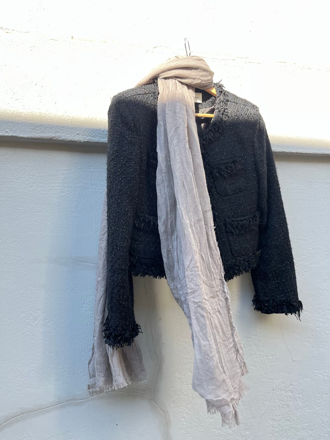 그레이 머플러 상품이미지2