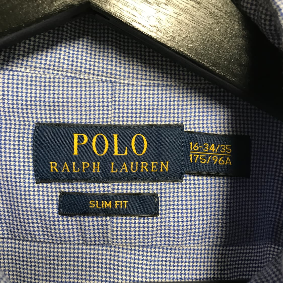 폴로 랄프로렌 잔체크 셔츠 16-34/35 상품이미지5